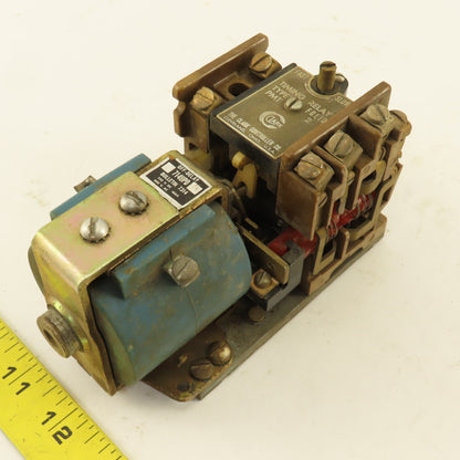 Clark Controller 714UPD Off Delay Timing Relay 250VDC 600VAC 90VDC Coil