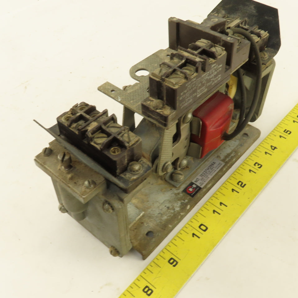 Cutler Hammer 10337H298A Adjustable Timing Relay Open Close Circuits 120V Coil