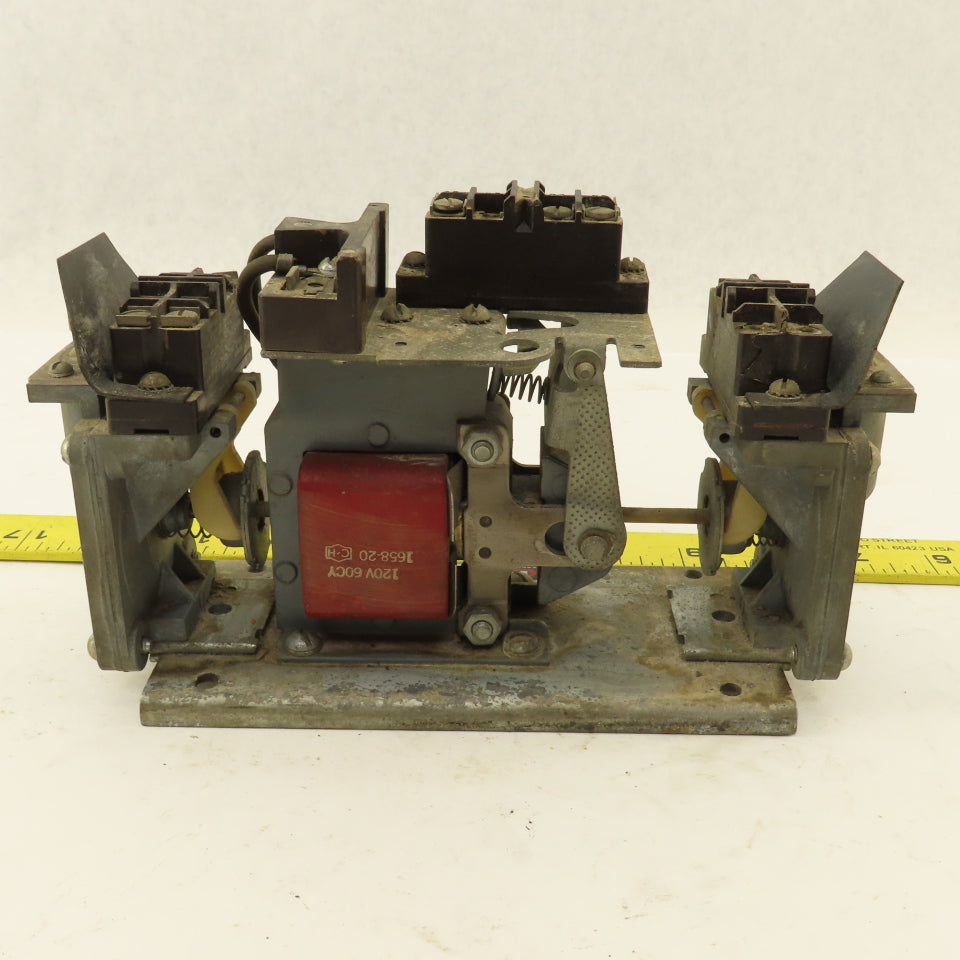Cutler Hammer 10337H298A Adjustable Timing Relay Open Close Circuits 120V Coil