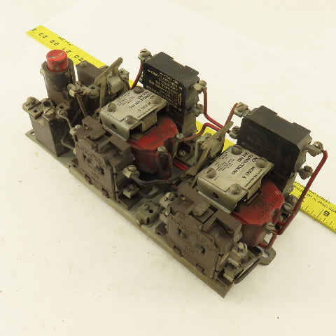 Cutler Hammer 9656H585A Reversing Contactor NEMA 00 600V 2Hp 110V Coil
