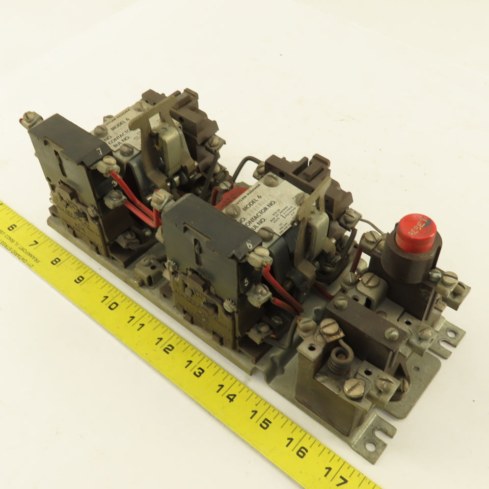 Cutler Hammer 9656H585A Reversing Contactor NEMA 00 600V 2Hp 110V Coil