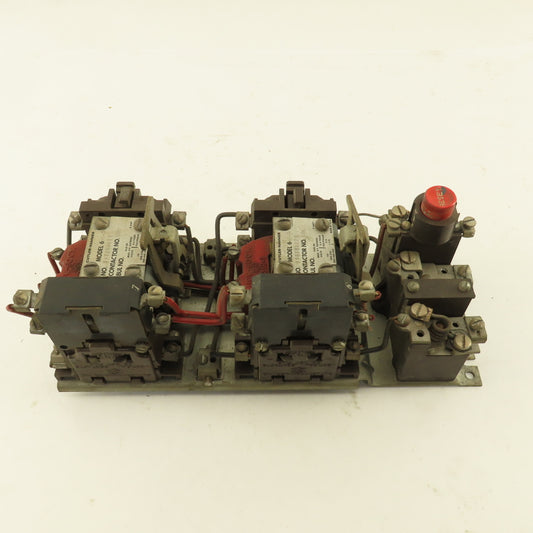 Cutler Hammer 9656H585A Reversing Contactor NEMA 00 600V 2Hp 110V Coil