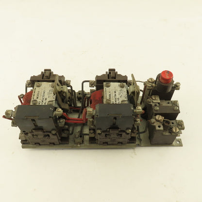 Cutler Hammer 9656H585A Reversing Contactor NEMA 00 600V 2Hp 110V Coil
