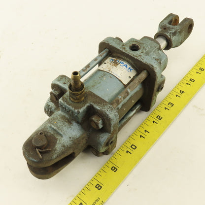 Nopak MX 11363 2" Bore 1" Stroke Pneumatic Clevis Mount Cylinder