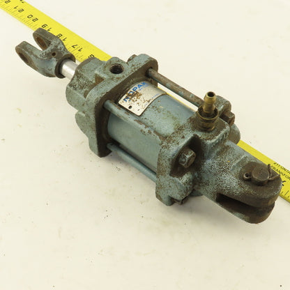 Nopak MX 11363 2" Bore 1" Stroke Pneumatic Clevis Mount Cylinder