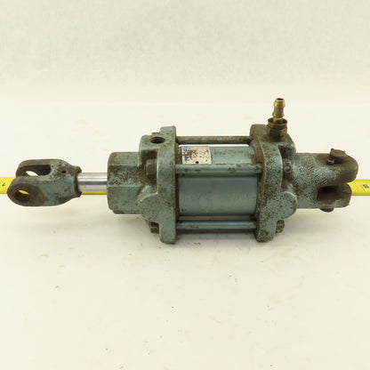 Nopak MX 11363 2" Bore 1" Stroke Pneumatic Clevis Mount Cylinder