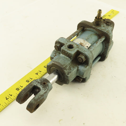 Nopak MX 11363 2" Bore 1" Stroke Pneumatic Clevis Mount Cylinder