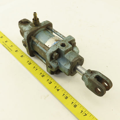 Nopak MX 11363 2" Bore 1" Stroke Pneumatic Clevis Mount Cylinder