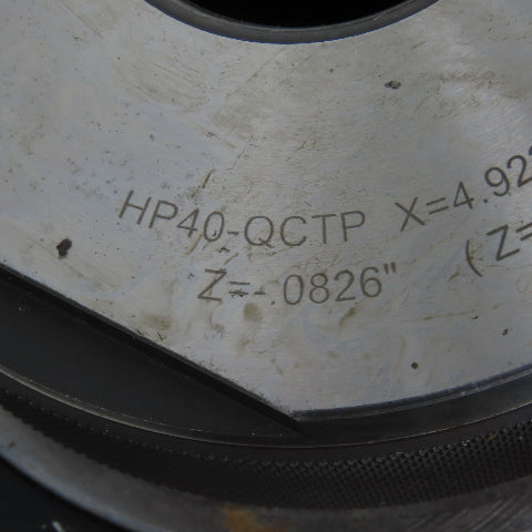 Parlec HP40-QCTP TMM Series 2000 Parsetter CNC Tool Setter Spindle ISO 40