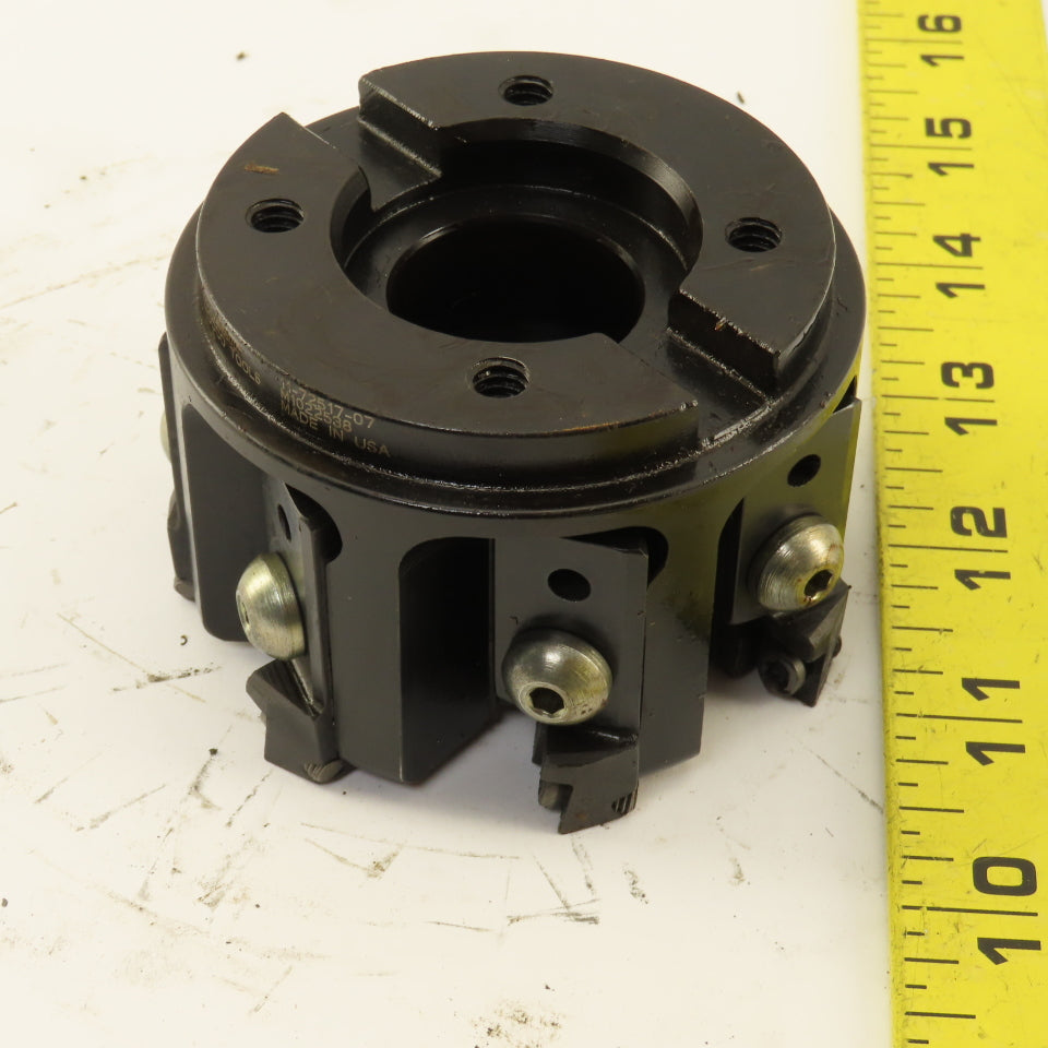 Valenite 11-72517-07 M1022538 3" Diam. Indexing Face Mill Cutter 1" Arbor