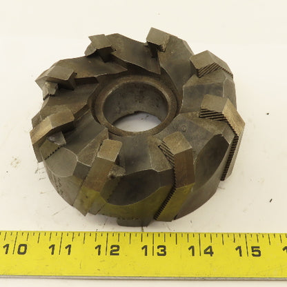 Go & Go Co. 418062-7A 5" Diam. 8 Flute Face Mill 1-1/2" Arbor Chamfer 4" Hole RH