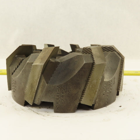 Go & Go Co. 418062-7A 5" Diam. 8 Flute Face Mill 1-1/2" Arbor Chamfer 4" Hole RH