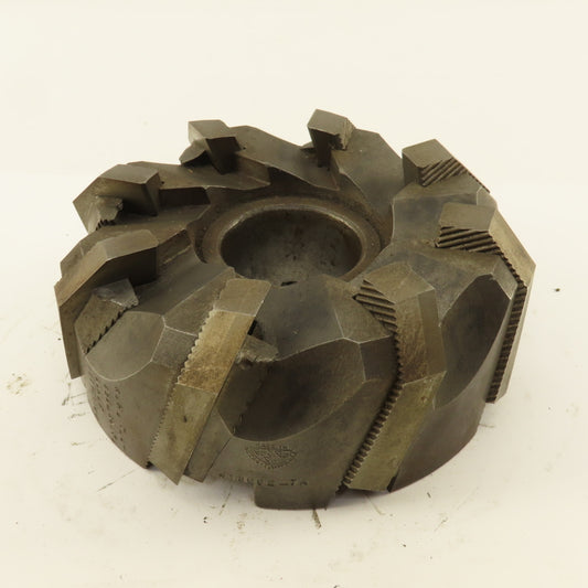 Go & Go Co. 418062-7A 5" Diam. 8 Flute Face Mill 1-1/2" Arbor Chamfer 4" Hole RH
