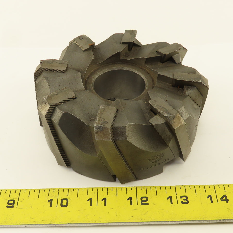 Go & Go Co. 418062-7A 5" Diam. 8 Flute Face Mill 1-1/2" Arbor Left Hand