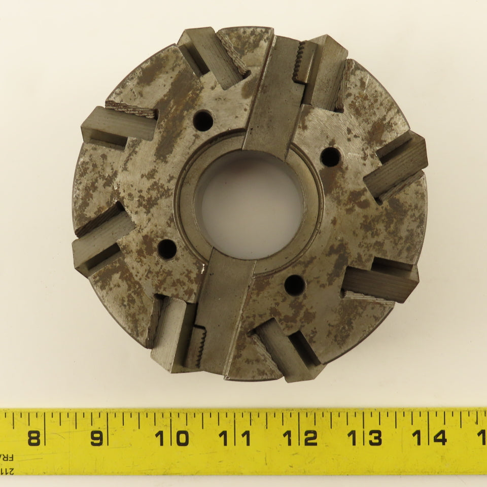 Go & Go Co. 418062-7A 5" Diam. 8 Flute Face Mill 1-1/2" Arbor Left Hand