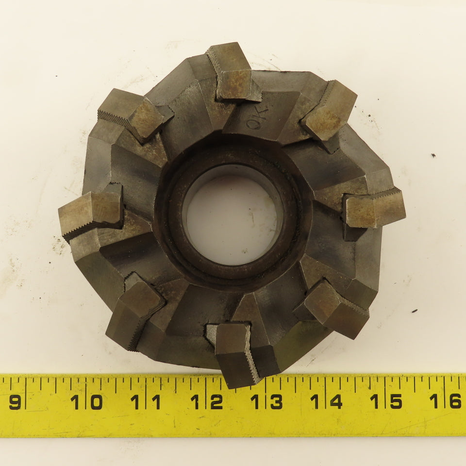 Go & Go Co. 418062-8A 5" Diam. 8 Flute Face Mill 1-1/2" Arbor Left Hand