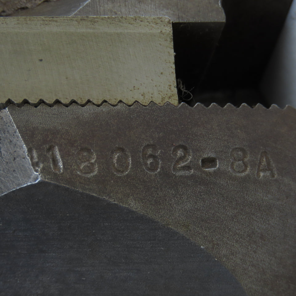Go & Go Co. 418062-8A 5" Diam. 8 Flute Face Mill 1-1/2" Arbor Right Hand