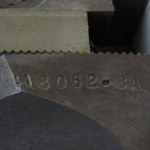 Go & Go Co. 418062-8A 5" Diam. 8 Flute Face Mill 1-1/2" Arbor Right Hand