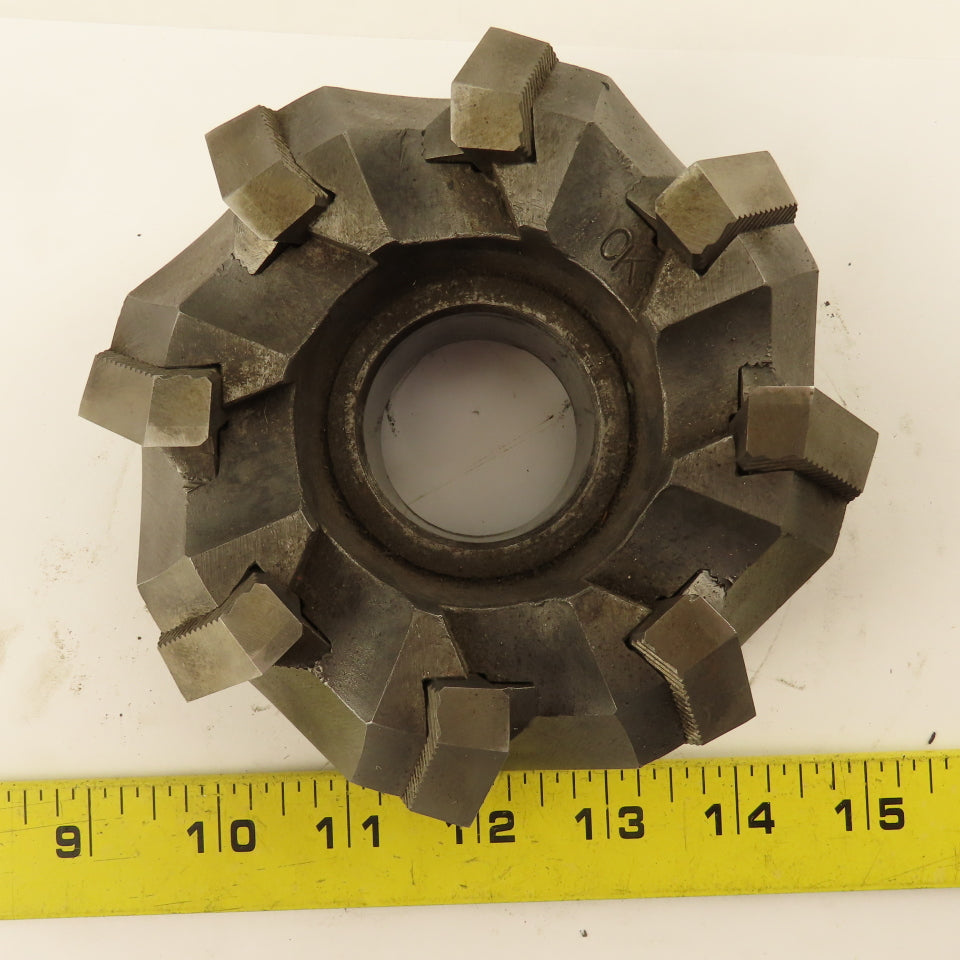 Go & Go Co. 418062-8A 5" Diam. 8 Flute Face Mill 1-1/2" Arbor Right Hand