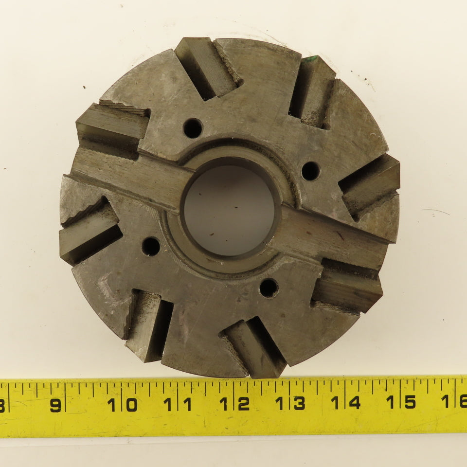Go & Go Co. 418062-8A 5" Diam. 8 Flute Face Mill 1-1/2" Arbor Left Hand