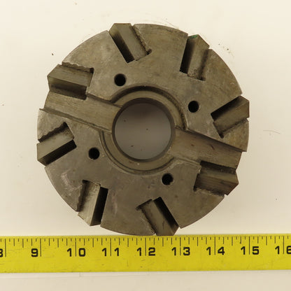 Go & Go Co. 418062-8A 5" Diam. 8 Flute Face Mill 1-1/2" Arbor Left Hand
