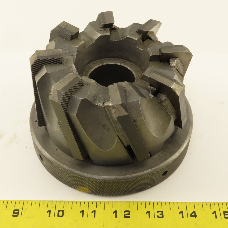 Go & Go Co. 418062-8A 5" Diam. 8 Flute Face Mill 1-1/2" Arbor Left Hand