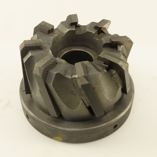 Go & Go Co. 418062-8A 5" Diam. 8 Flute Face Mill 1-1/2" Arbor Left Hand