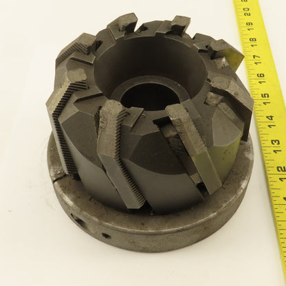 Tool Fab Corp. 2B-34147 5" Diam. 8 Flute Face Mill 1-1/2" Arbor Left Hand