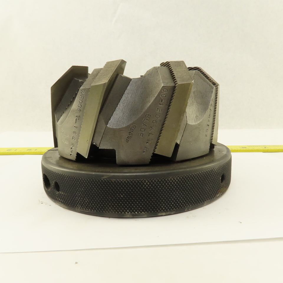 G & Go Co. 418062-8A 5" Diam. 8 Flute Face Mill 1-1/2" Arbor Right Hand