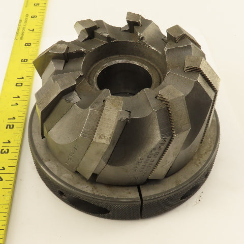 G & Go Co. 418062-8A 5" Diam. 8 Flute Face Mill 1-1/2" Arbor Right Hand