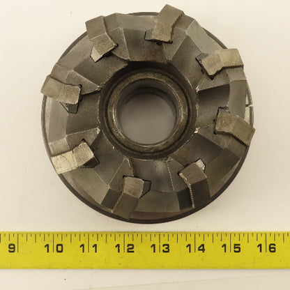 G & Go Co. 418062-8A 5" Diam. 8 Flute Face Mill 1-1/2" Arbor Right Hand