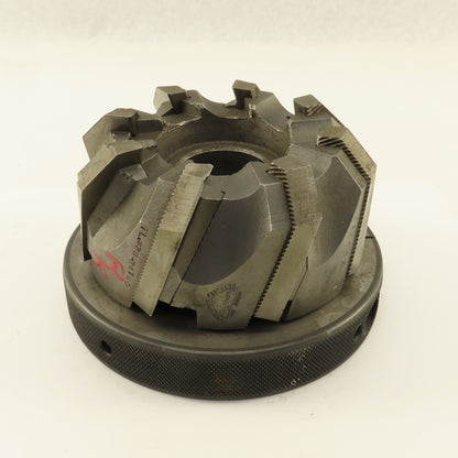 G & Go Co. 418062-8A 5" Diam. 8 Flute Face Mill 1-1/2" Arbor Right Hand