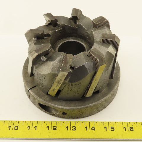 G & Go Co. 418062-1A 5" Diam. 8 Flute Face Mill 1-1/2" Arbor Right Hand
