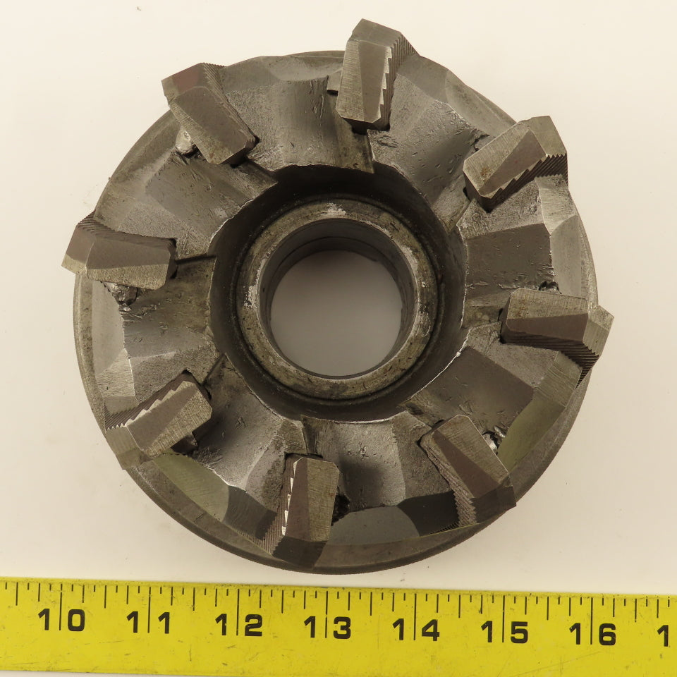 G & Go Co. 418062-1A 5" Diam. 8 Flute Face Mill 1-1/2" Arbor Right Hand