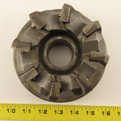 G & Go Co. 418062-1A 5" Diam. 8 Flute Face Mill 1-1/2" Arbor Right Hand