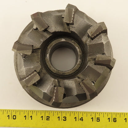 G & Go Co. 418062-1A 5" Diam. 8 Flute Face Mill 1-1/2" Arbor Right Hand