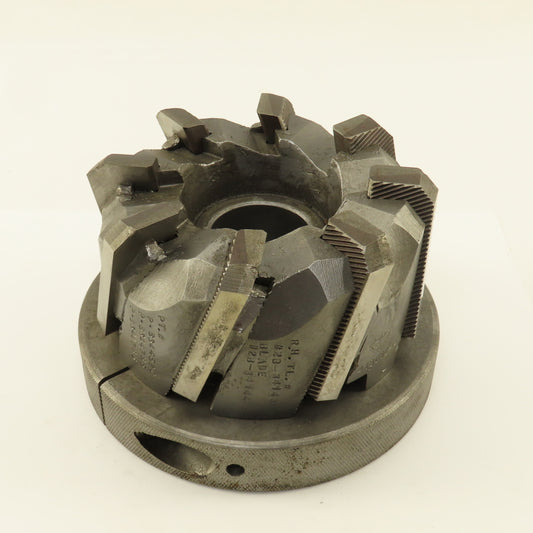 G & Go Co. 418062-1A 5" Diam. 8 Flute Face Mill 1-1/2" Arbor Right Hand