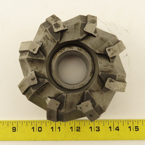 Go & Go Co. 418062-8A 5" Diam 8 Flute Face Mill Cutter 1-1/2" Arbor Left Hand