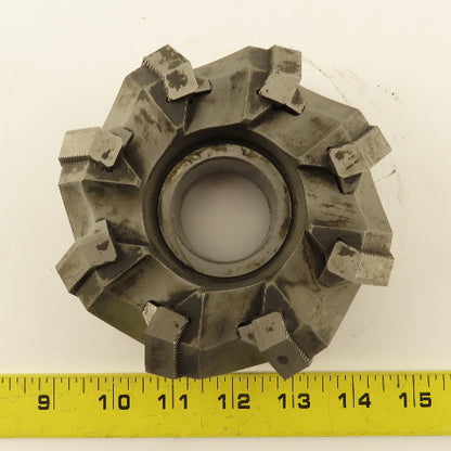 Go & Go Co. 418062-8A 5" Diam 8 Flute Face Mill Cutter 1-1/2" Arbor Left Hand