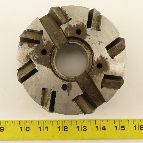 Go & Go Co. 418062-8A 5" Diam 8 Flute Face Mill Cutter 1-1/2" Arbor Left Hand