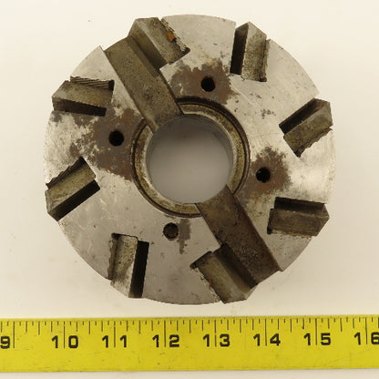 Go & Go Co. 418062-8A 5" Diam 8 Flute Face Mill Cutter 1-1/2" Arbor Left Hand