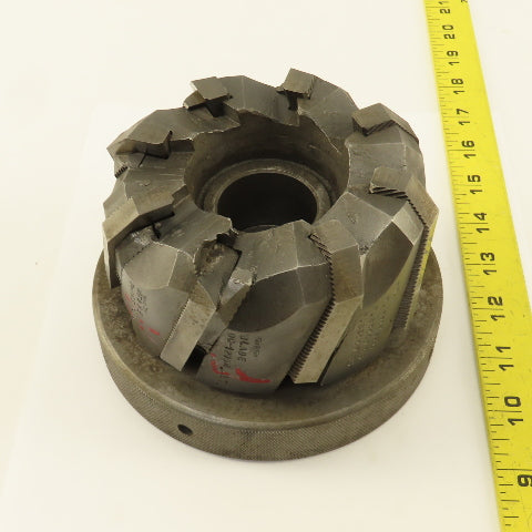 Go & Go Co. 418062-1A 5" Diam 8 Flute Face Mill Cutter 1-1/2" Arbor Right  Hand