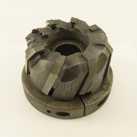 Go & Go Co. 418062-1A 5" Diam 8 Flute Face Mill Cutter 1-1/2" Arbor Right  Hand