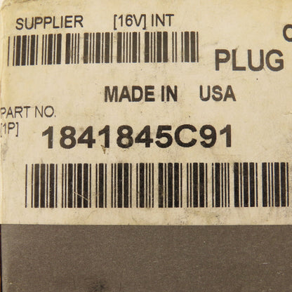International 1841845C91 M33 Plug OEM
