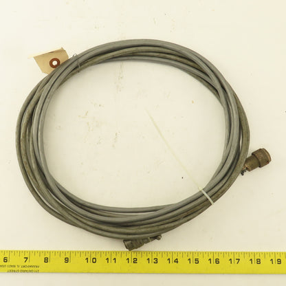 Kistler Style 6 Pin Male Female Amphenol Transmitter Cable 20'