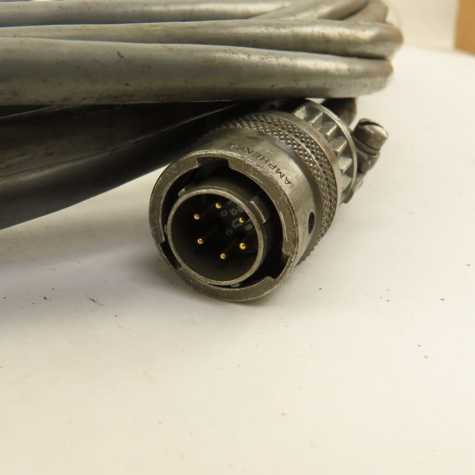 Kistler Style 6 Pin Male Female Amphenol Transmitter Cable 20'