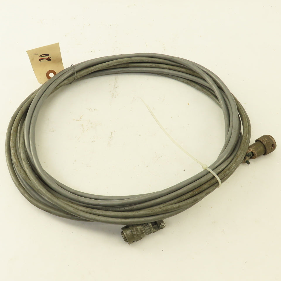 Kistler Style 6 Pin Male Female Amphenol Transmitter Cable 20'
