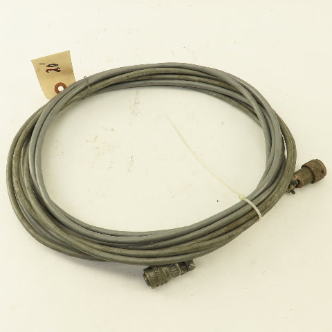 Kistler Style 6 Pin Male Female Amphenol Transmitter Cable 20'
