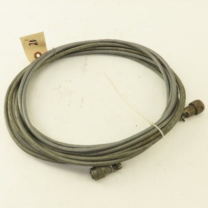 Kistler Style 6 Pin Male Female Amphenol Transmitter Cable 20'