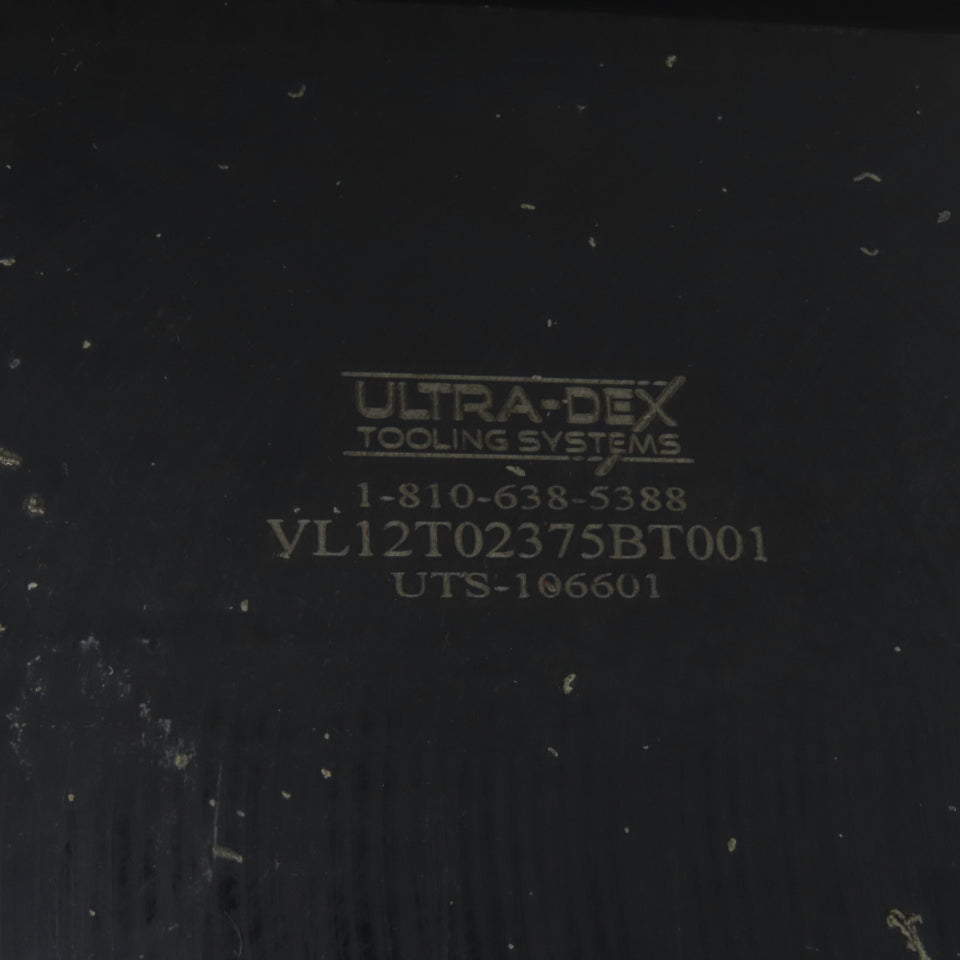 Ultra-Dex VL12T02375BT001 CAT 60 Boring Bar Tool Holder Coolant Thru 1-1/2" Bar